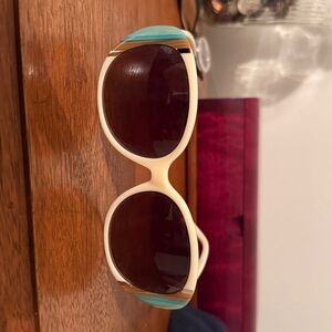 Salvatore Ferragamo Brown Gradient Multicolor Sunglasses